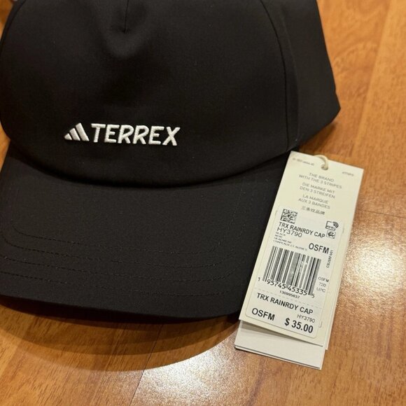 4 Adidas Terrex 5-Panel Graphic Caps Jogging Running Trail Hats OSFM Brand New - Picture 6 of 10
